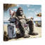 «Big Monster on Beach», art mural par Jim Baldwin-1003667447