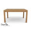 Pied de table en bois massif de cerisier H 35-1 / 4 po x 5 po Idleman-1221600715