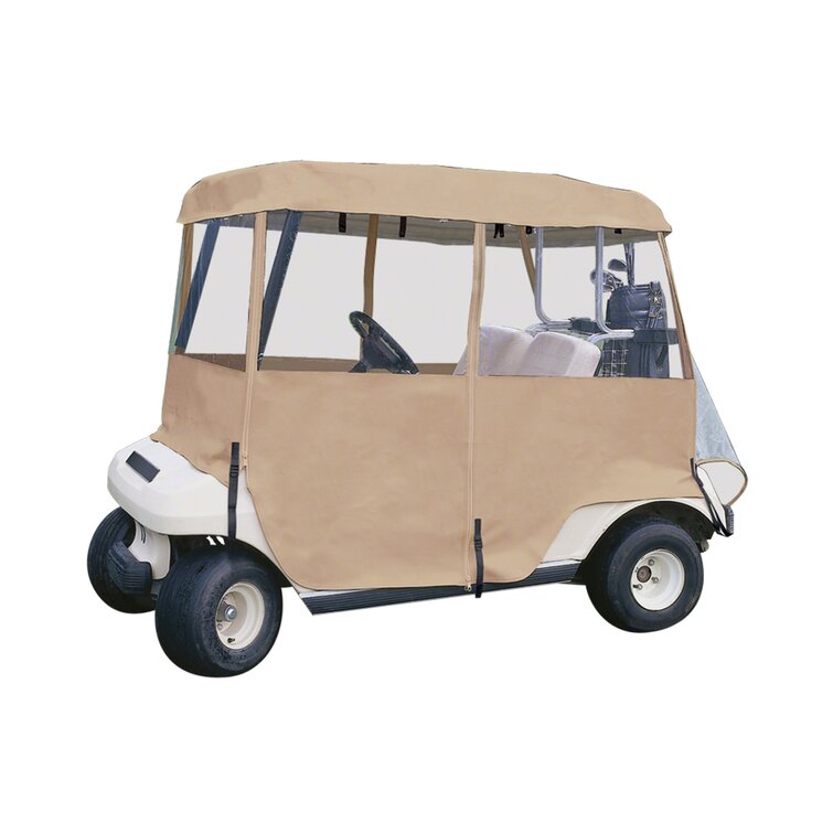 Fairway Buckle Mildew Resistant Golf Cart Cover By Classic Accessories