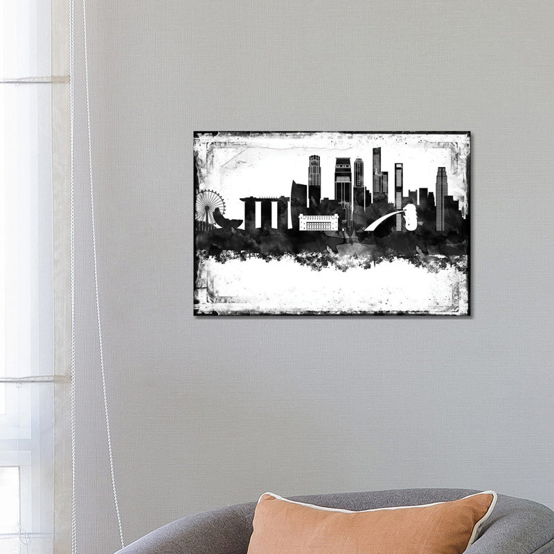 1 Piece Wrapped Canvas Wall Art, 66.04 cm H x 45.72 cm W x 3.175 cm D