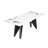 Hutto Rectangular Marble Dining Table-1920253054