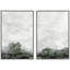 Vert et gris grunge, reproduction sur toile 2 pièces-91069508-91069511