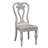 Curtis 4 Person Pedestal Dining Table Set w/ Splat Back Side Chairs-124174461