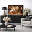 Chats jouant de la musique, art de la nature morte, images de la salle de musique, impression sur toile encadrée et giclée sur toile.-938384104-938384106