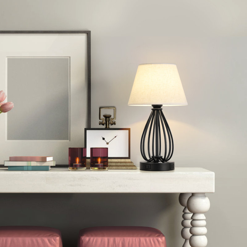 Metal USB Table Lamp