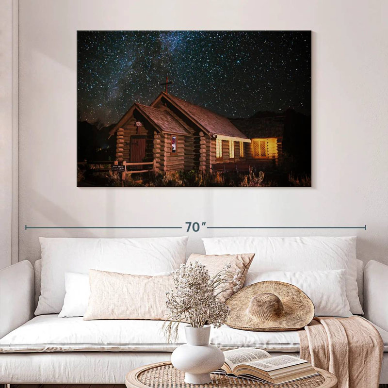 Adella Midnight Mass, 32" H x 48" W