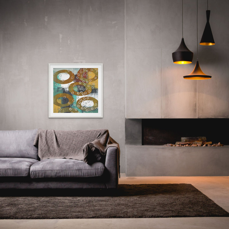 Thoughts That Drift 9 Print by Art House Studios, 34" H x 34" W x 1" D