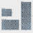 Maltese Navy Medium Washable Floor Mat-706050046
