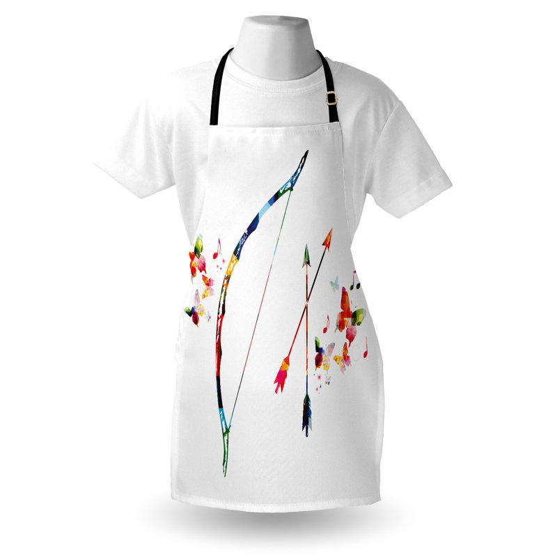 Abstract Bib Apron