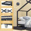 Weatherholt Single (3') 2 Drawer House Beds-191408206