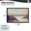 Cadre flottant Euphoria Beach Dunes View, design par Sasha-651068898-651068897
