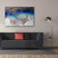  «Turning Tides» par Petra Meikle de Vlas, art mural sur toile, 60 po x 40 po