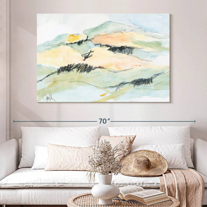 Mt. Diablo I, 34" H x 51" W
