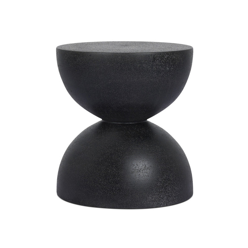 Stone Top End Table