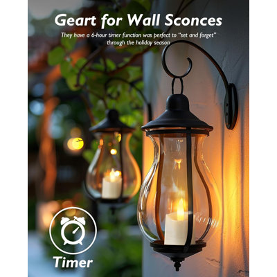 Timer Flameless LED Votive Candles, Realistic 3D Flickering Flameless Candles, Long Lasting Battery Operated Tealight, for Thanksgiving Day, Christmas, Wedding Decor