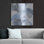 Art mural en métal Wrought Studio ™ «White Line Blues 1» par Chris Paschke