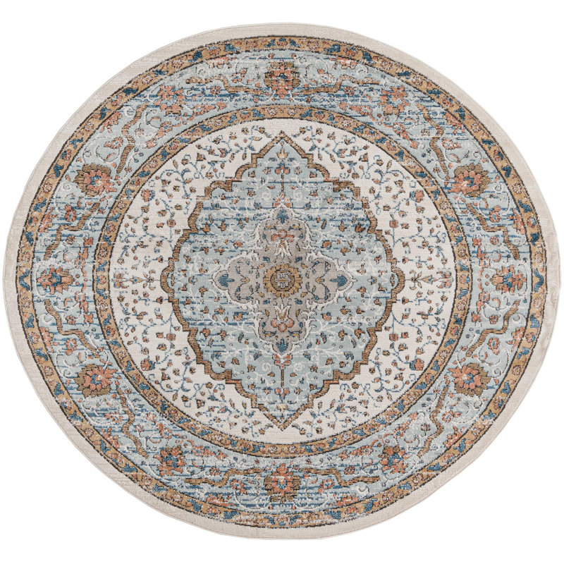 Fritch Abstract Rug, Round 7'