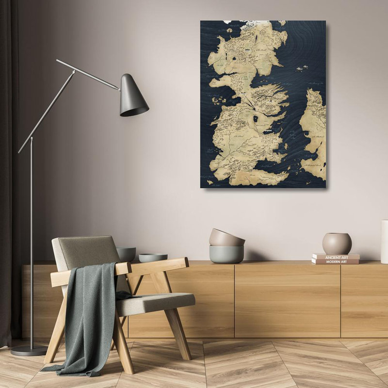 Game of Thrones - Carte, H 24 po x l 18 po