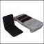 Canapé-lit convertible simple pliable, gris, à droite, la partie droite du produit complet.-329048820