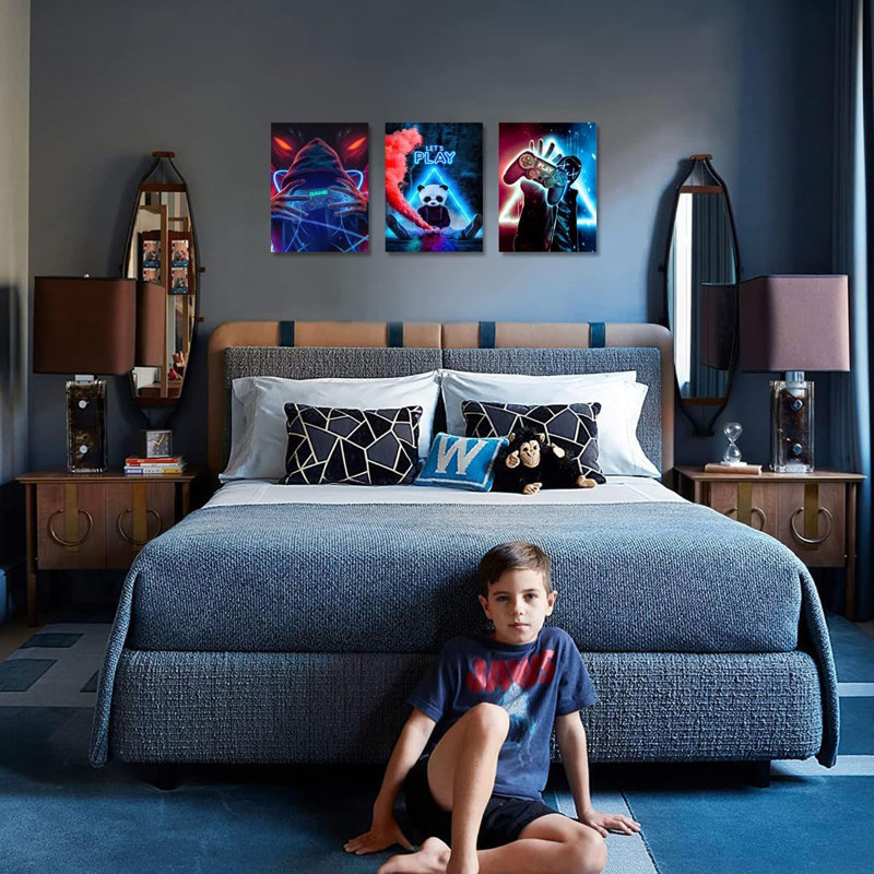 3 Piece Wrapped Canvas Print