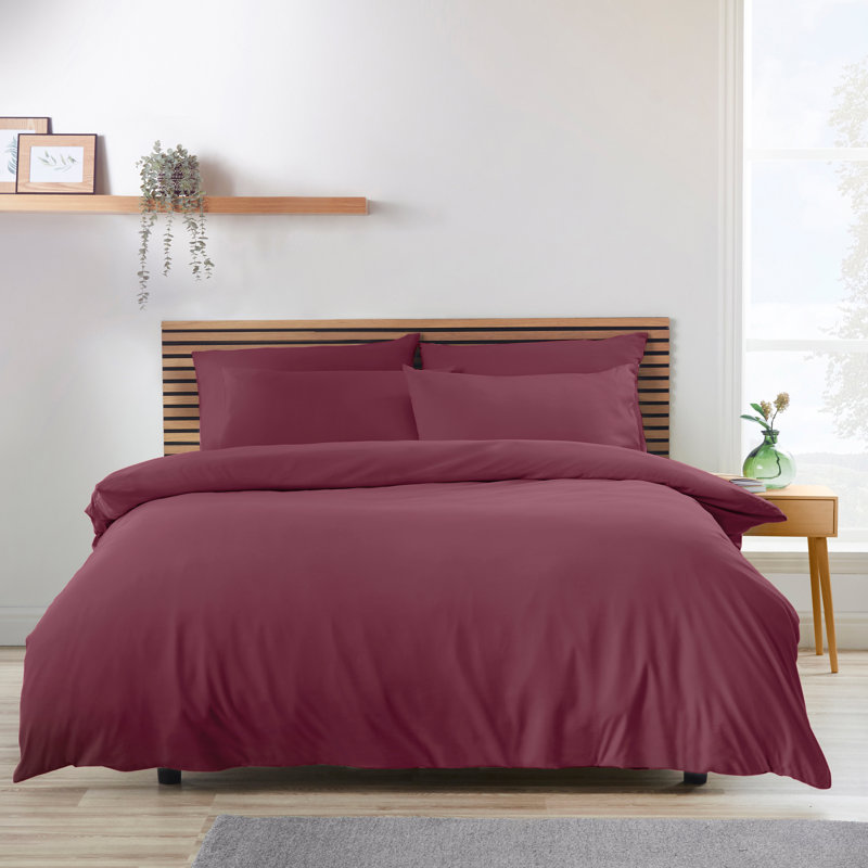 So Soft Easy Iron Duvet Cover Set, Double, Chocolate