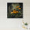 Articles de toilette orange dans la salle de bain Provence II