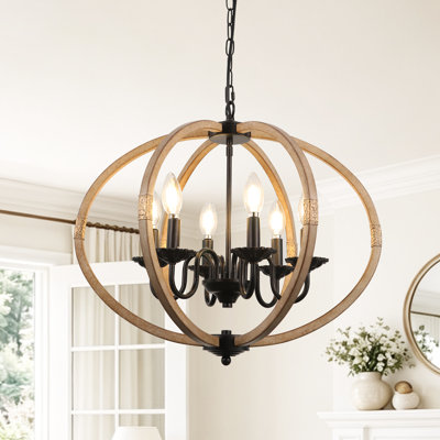 Diethelm 6 - Light Dimmable Chandelier