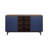 Duane 59" Fluted Sideboard In Navy Blue-1029219529