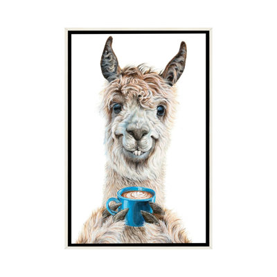 " Llama Latte " by Holly Simental