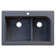 Radius 33'' L Drop-In Double Bowl Kitchen Sink