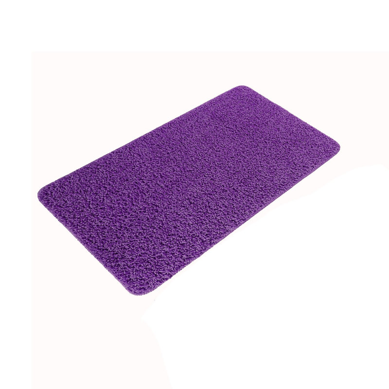 Saveion Non-Slip Bath Rug, Purple