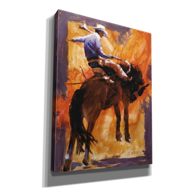 'Up In Front' by J. E. Knauf, Canvas Wall Art, 16" H x 12" W x 0.75" D