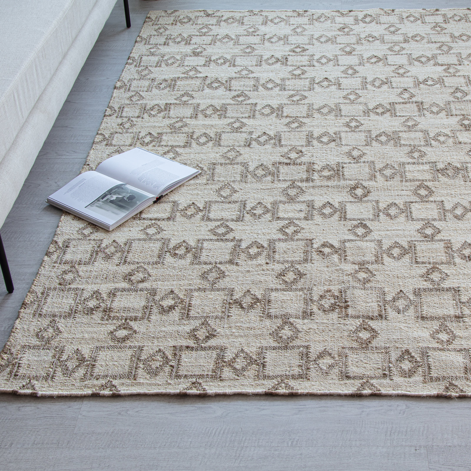 Dunn Jute / Sisal Rug, Rectangle 4' x 6'
