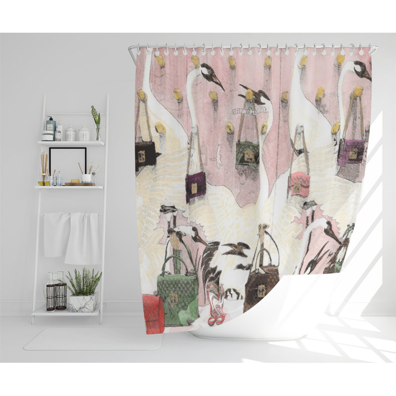 Quinonez Polyester Shower Curtain Set