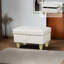 Ensemble de canapé modulaire en tissu brun foncé avec repose-pieds 3 pièces-69969365-90726398