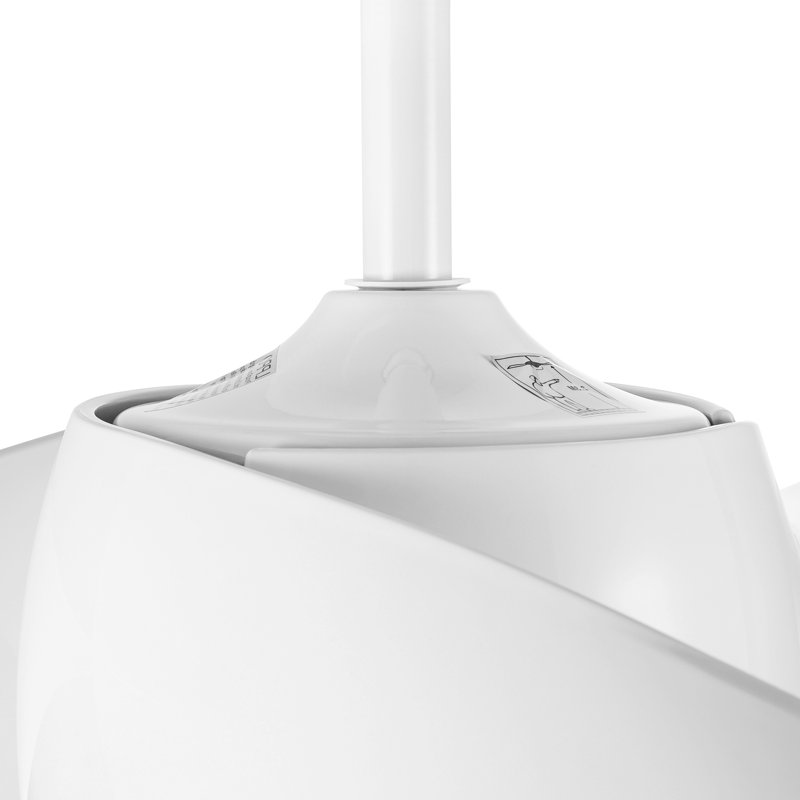 Ventilateur de plafond à DEL de 51,96 po avec télécommande et ensemble d'éclairage inclus