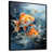 Black Floater Framed
