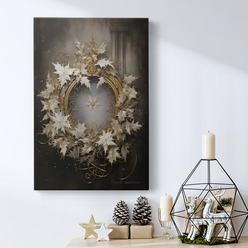 Art des Fêtes de Noël - Toile tendue avec châssis DCCII