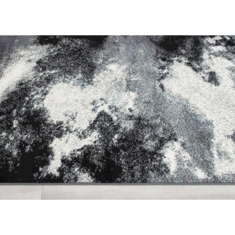 Washam Abstract Indoor Rug, Rectangle 5' x 7'