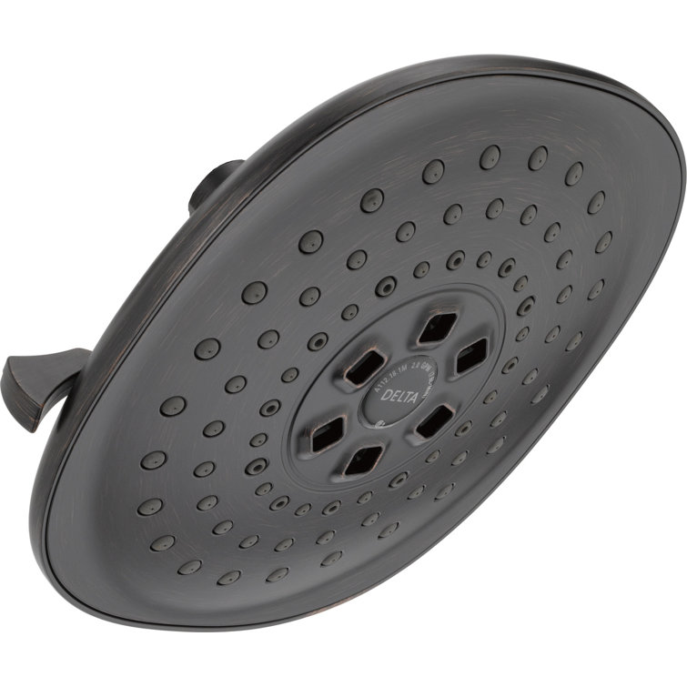 Universal Showering Components 2 GPM Shower Head with H2okinetic Technology