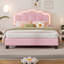 Lit tapissier en forme de fleur-418147946-423709641