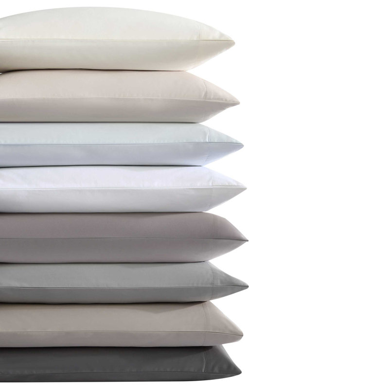 800 Thread Count Cotton Blend Sheet Set, Queen Sheet Set with 2 Pillowcases, Taupe