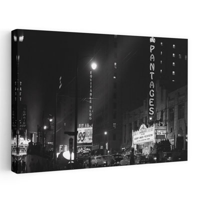1950S 1953 Pantages Theater Academy Awards Ceremony First Televised Broadcast Los Angeles California Usa Classic Retro Vintage Urban Architecture Art
