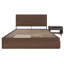 Ensemble de chambre à coucher avec rangement réversible 2 pièces Elnaz-660710056-660710057