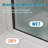 36"×76" Semi-Frameless Shower Glass Panel,Shower Door-120742649