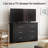 Commode double 6 tiroirs 47,2 po Antasek-217205497