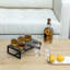 7 Piece Storage Holder Rack Glass Snifter Set