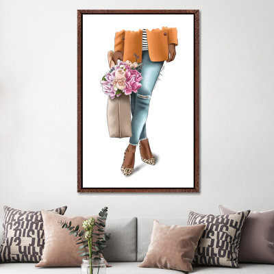 Outfit Goals by Elza Fouche - Painting on Canvas