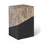 Geometry Block End Table