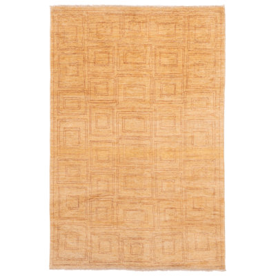 Peshawar Ziegler Beige Rug 5'5" x 8'1"